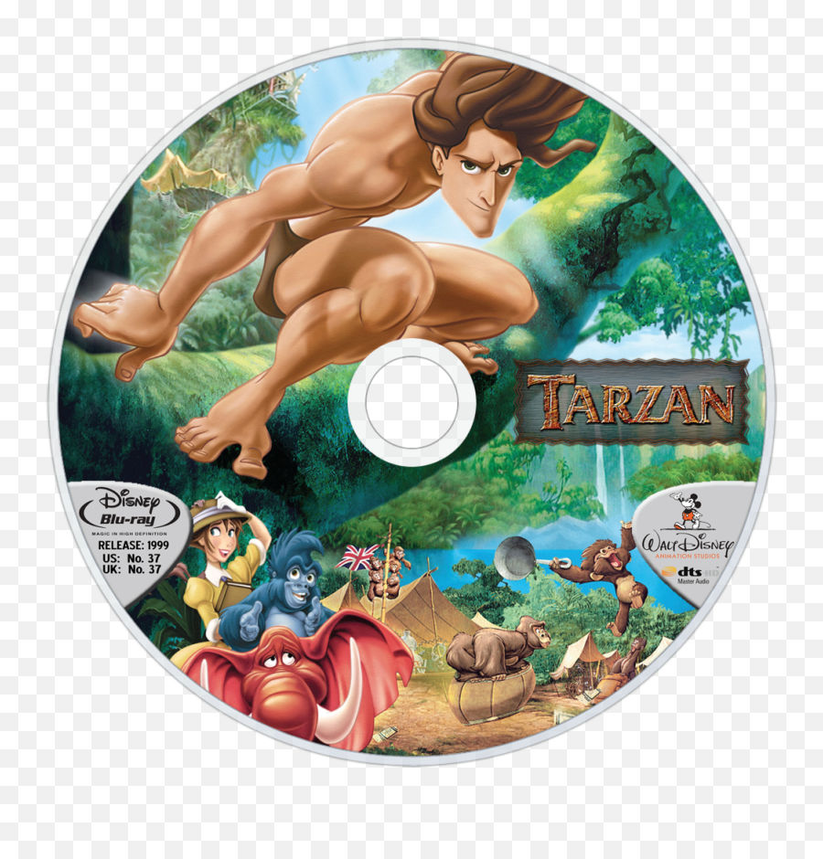 Tarzan Movie Fanart Fanarttv - Tarzan Animated Movie Poster Png,Tarzan Png