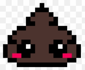 Cute Poop Emoji - Poop Emoji Pixel Art Transparent Cartoon Pixel Art Emoji Poop Png,Shit Emoji Png