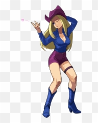 Download Free Customers Readers Immigrants Transparent - Sunset Riders Cowgirl png