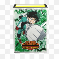 Jg100 Matte Art - Deku Dragon Shield Sleeves Hero Academia png