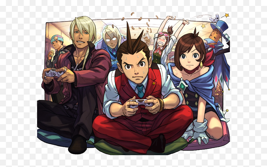 Take That Phoenix Wright Ace Attorney Smashes The - Apollo Justice Png,Maya Fey Icon