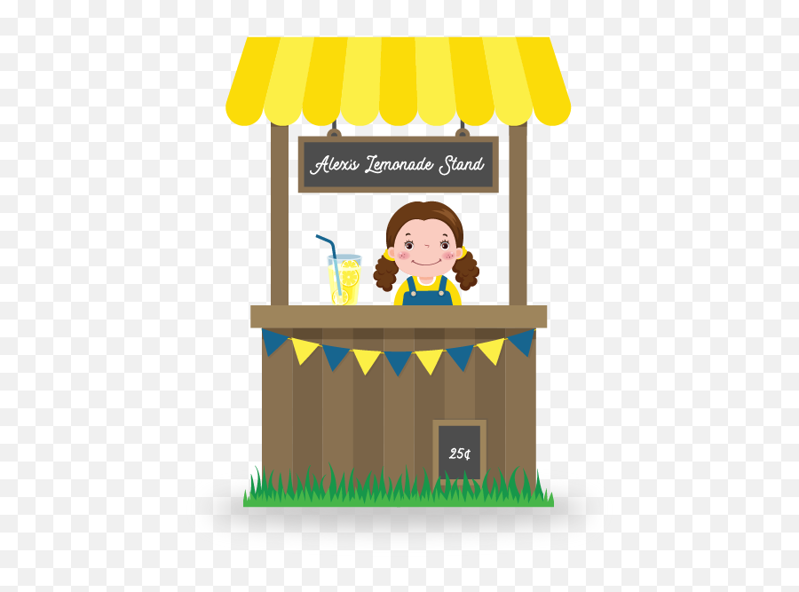 Transparent Background Lemonade Stand Clipart - Clipart Lemonade Stand Free Png,Lemonade Transparent