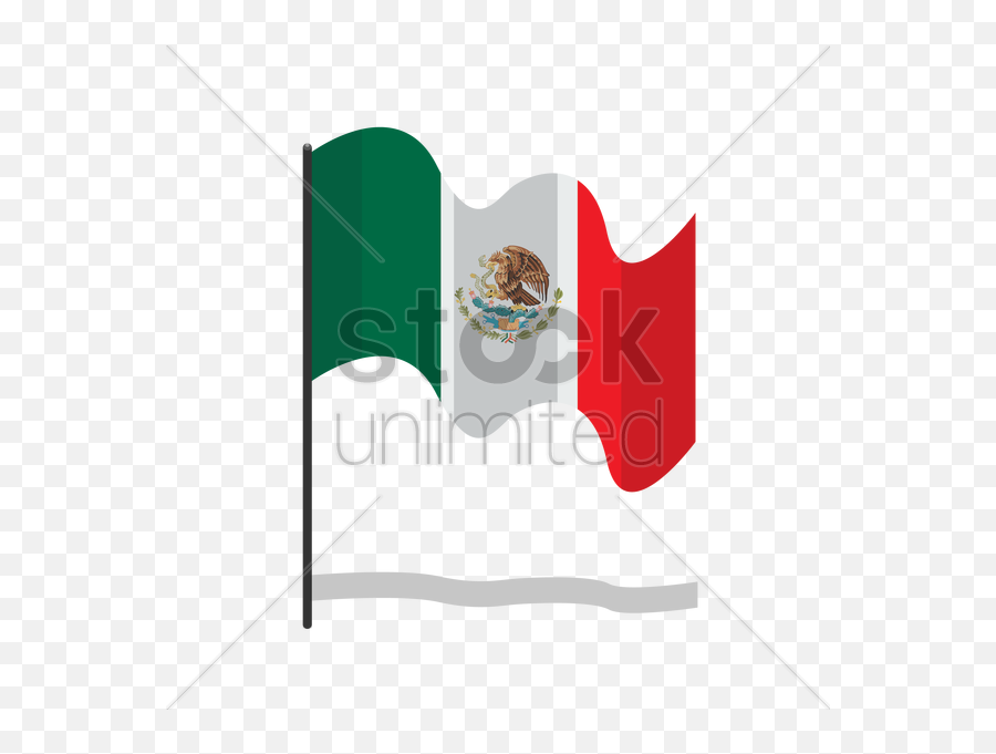Mexican Flag Cartoon Png Image - Coat Of Arms Of Mexico,Mexican Flag Transparent