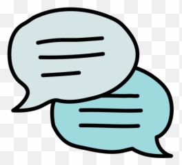 Messaging Icon Doodle Style - Dot png