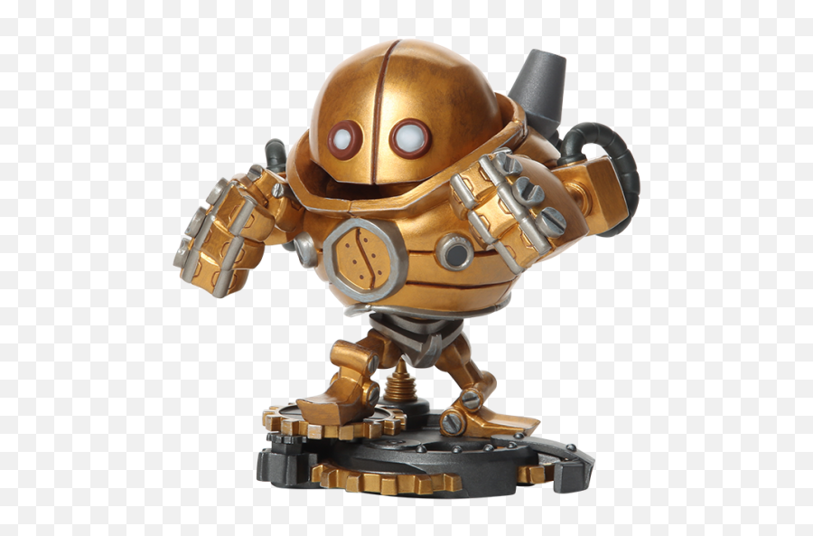 Download Riot Games Merch - Blitzcrank Lol Figure Full Blitzcrank Figure Png,Riot Games Icon