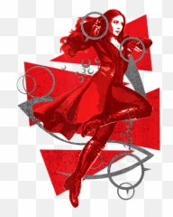 Marvel Scarlet Witch Wanda Maximoff Portable Battery Charger Png