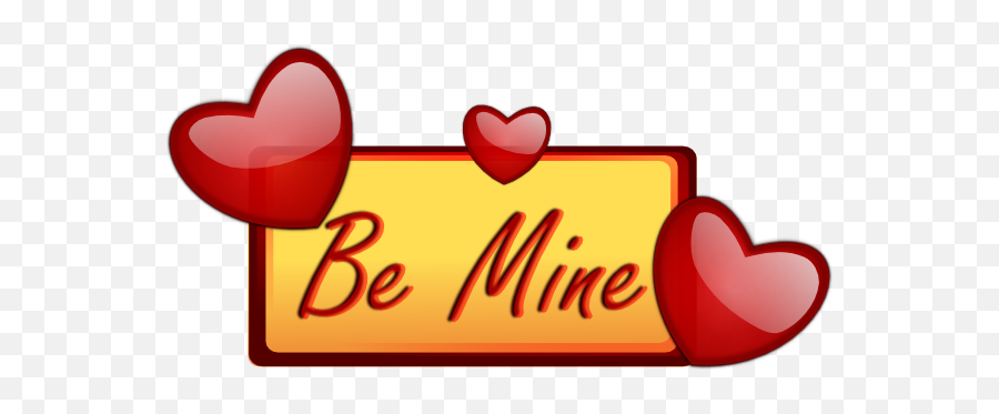 Be Mine Hearts Frame Clip Art - Vector Clip Art Love Clip Arts Png,Heart Frame Png