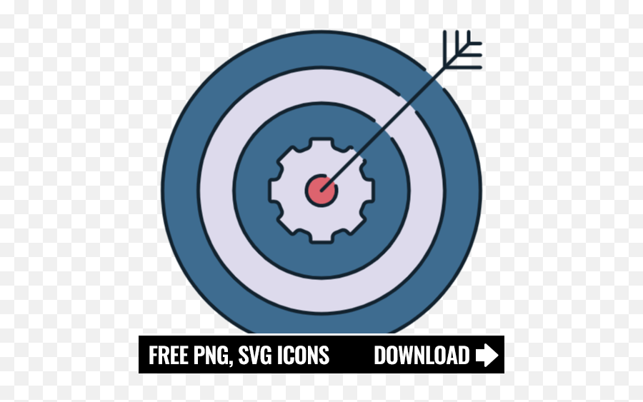 Free Target Png Svg Icon Business Work Corporate Set