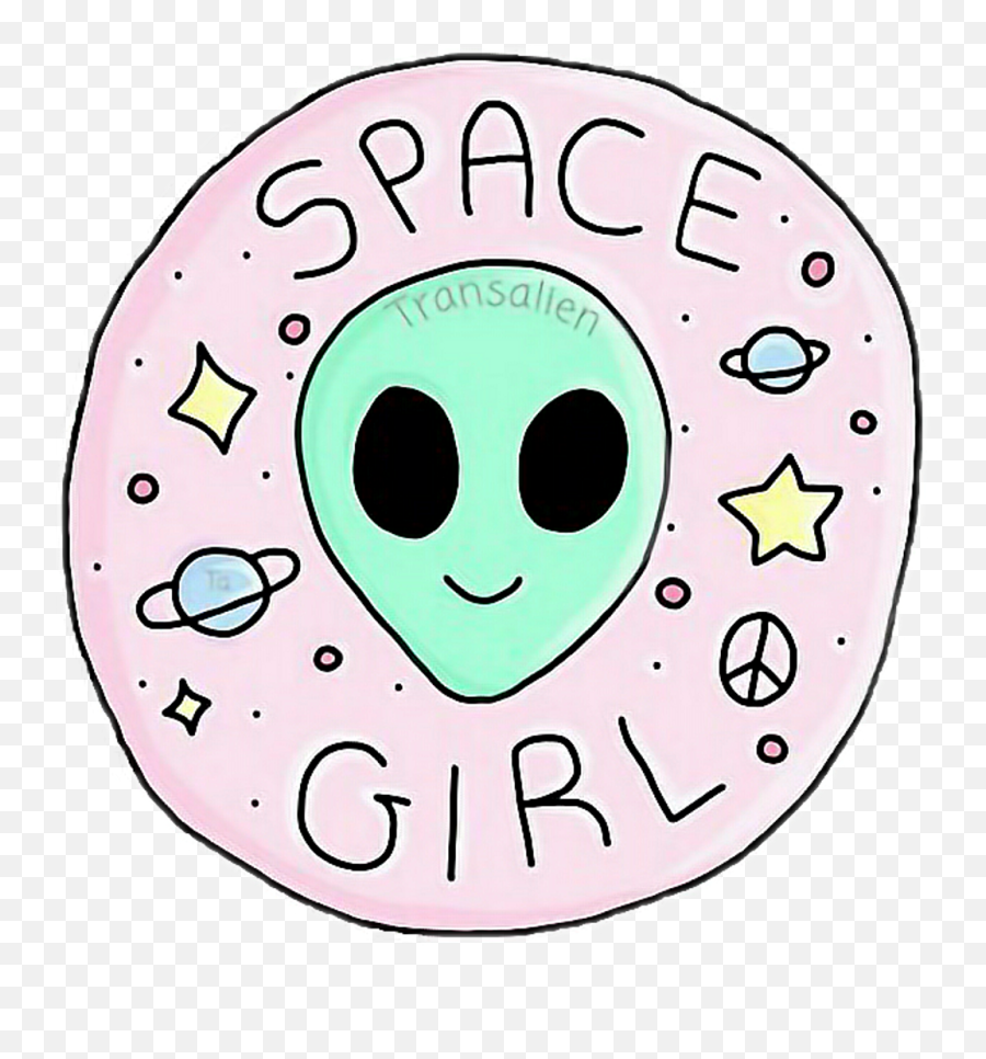 Tumblr Sticker - Transparents Tumblr Png Overlays Clipart Space Girl,Tumblr Overlays Png