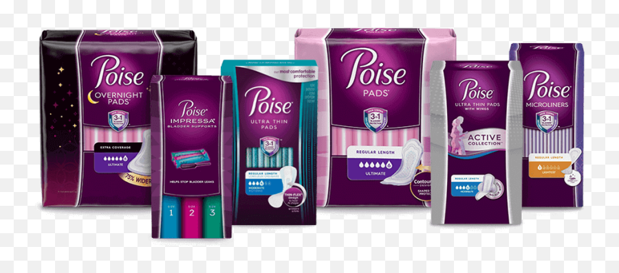 Poise Light Bladder Leakage Starter Guide - Poise Bladder Leakage Pads Png,Light Leak Png