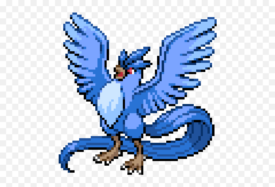 Articuno Transparent Pokemon 2000 Clip - Pokemon Articuno Minecraft Pixelart Png,Articuno Png