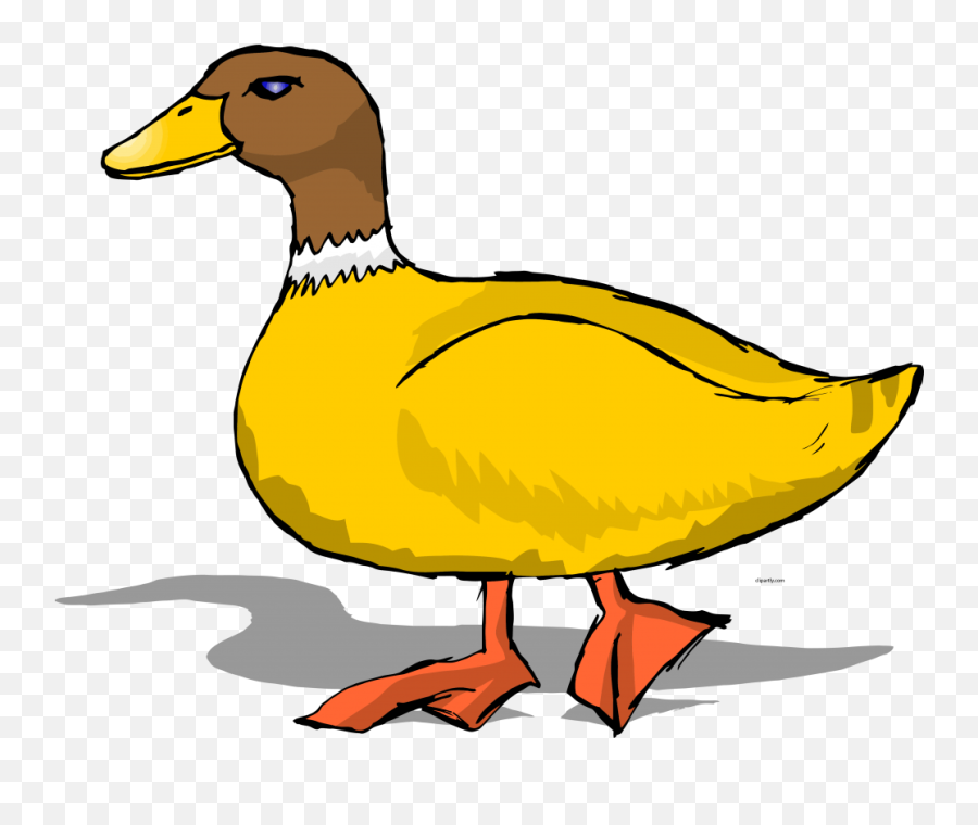 Cartoon Duck Clipart Png - Clip Art Duck,Duck Cartoon Png