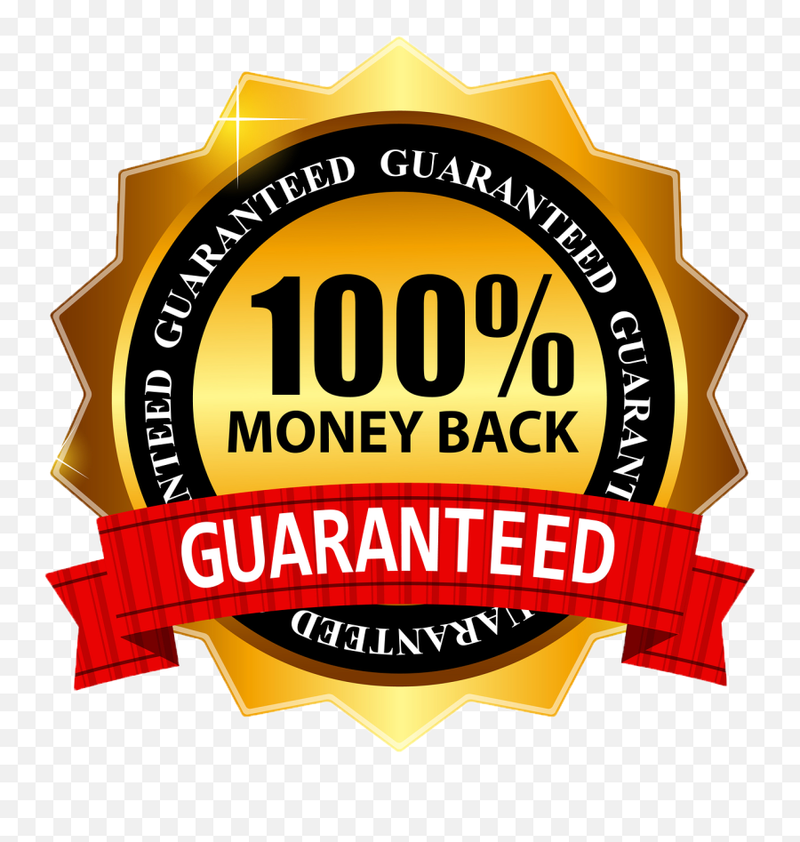 Money Back Guarantee Png 8 Image - Transparent 100 Satisfaction Guarantee Logo Png,Money Back Guarantee Png
