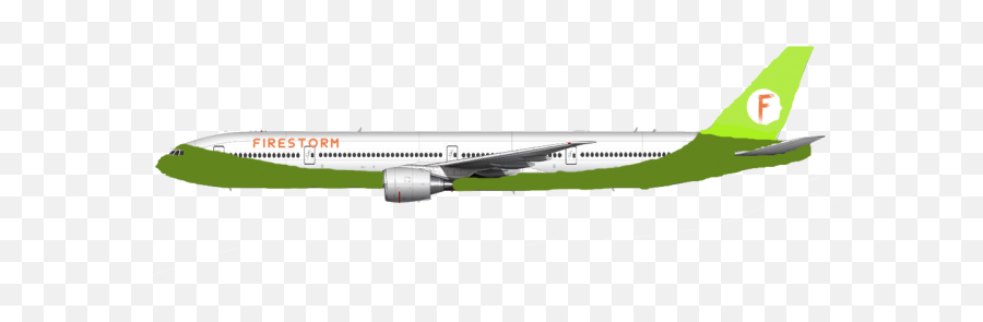 B777 300 Firestorm Template - Firestorm Airways Livery 1990 Boeing 767 Png,Firestorm Png