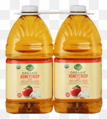 Wellsley Farms Organic Honeycrisp Apple Juice 2 Pk - 96 Oz U2022 Thirstyrun Apple Cider Png,Apple Juice Png