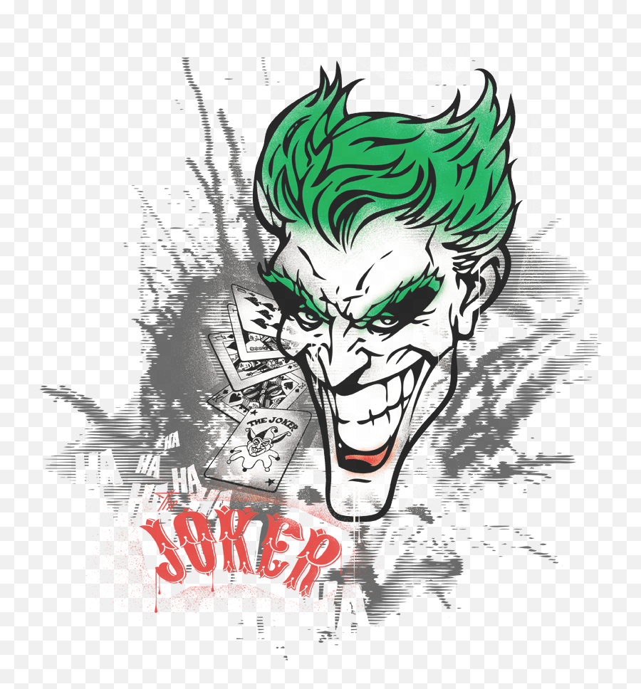 Batman Joker Sprays The City Youth T - Shirt Ages 812 Illustration Png,Batman Joker Logo
