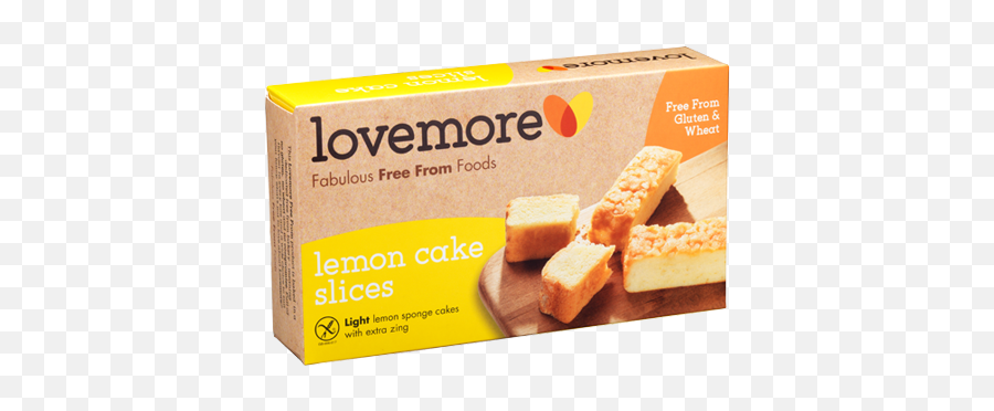 Lemon Cake Slices - Love More Slice Cake Png,Cake Slice Png