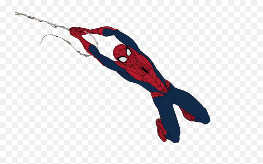 Web Fashion Spiderman Of Accessory Rope - Comic Spider Man Swing Png,Spiderman Web Png