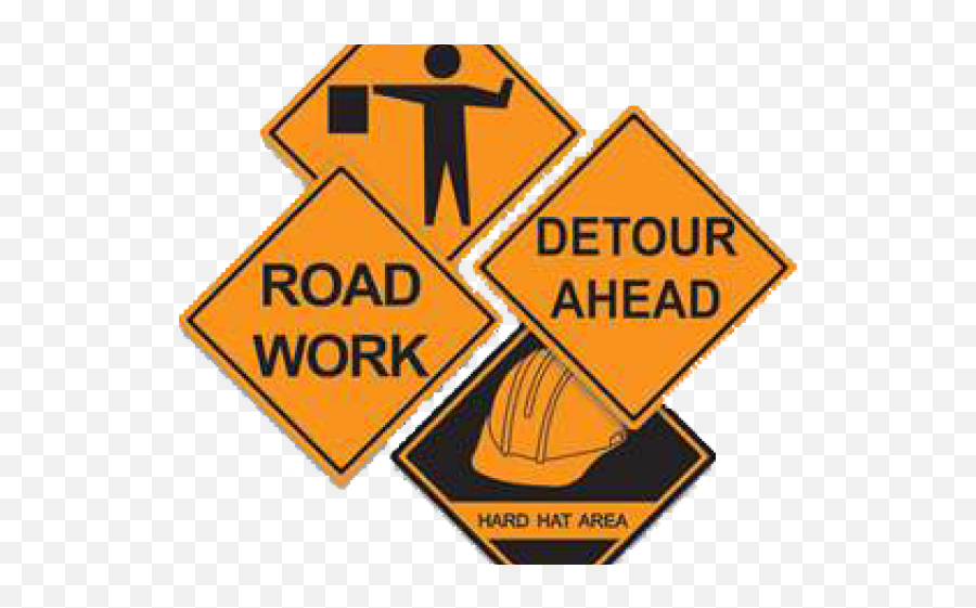 Construction Clipart Public Work - Us Traffic Signs Road Construction Png,Construction Sign Png