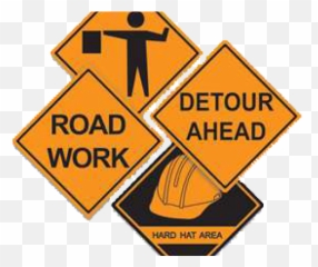 Construction Clipart Public Work - Us Traffic Signs Road Construction Png,Construction Sign Png