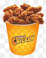 Download Fried Chicken Packaging And Promotional Items - Transparent Bucket Of Chicken Png,Bucket Png
