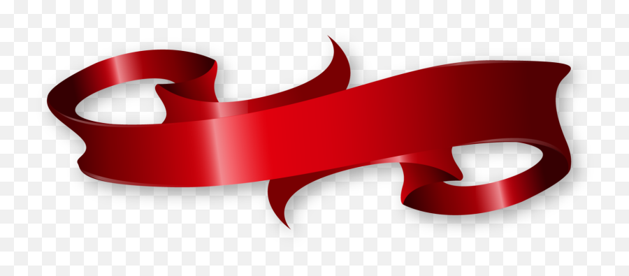 Red Ribbon Transparent Background - Png Transparent Background Ribbon Png,Transparent Ribbon