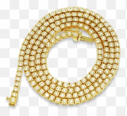 10k Yellow Gold Tennis Chain 600ct Diamonds - 30 Day Mood Tracker Circle Png,Gold Teeth Png
