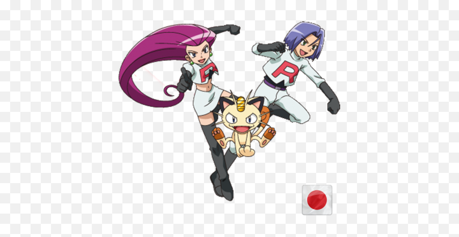 Team Rocket And Meowth - Team Rocket And Meowth Png,Meowth Png