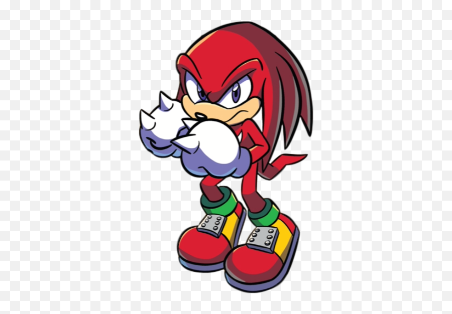 Sonic Characters Daily - Knuckles The Echidna Gloves Png,Knuckles The Echidna Png
