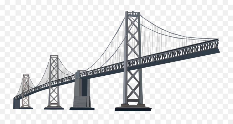 Oakland Bay Bridge Png U0026 Free Bridgepng - Oakland Bay Bridge,Bridge Clipart Transparent