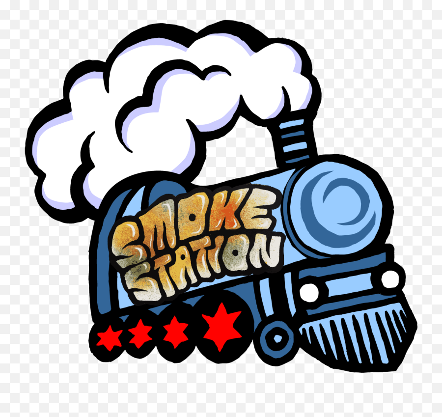 Smoke Station Chicago Clipart - Full Size Clipart 3663808 Smoke Station Logo Png,Tire Smoke Png