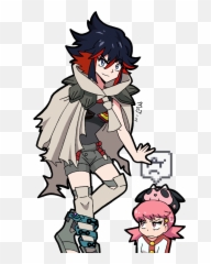 Ryuko Matoi - Kill La Kill Pokemon Crossover Hd Png Kill La Kill X Pokemon,Ryuko Matoi Png