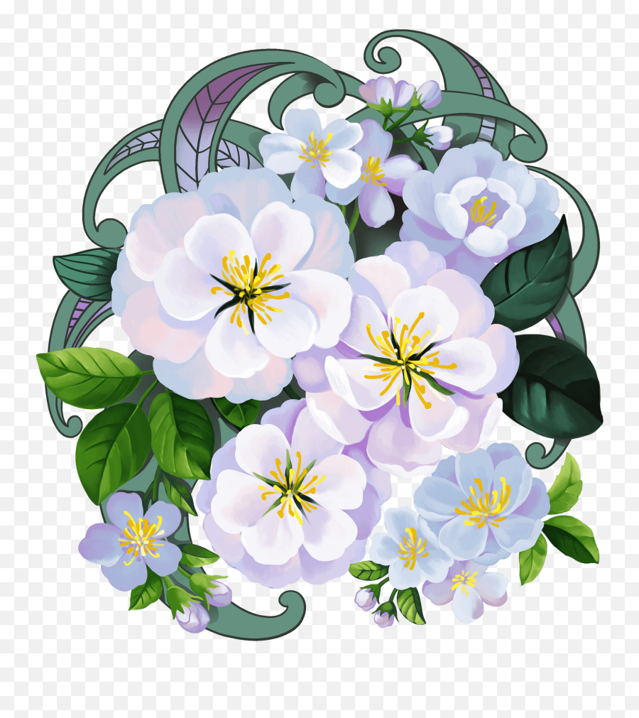 White Flowers Clipart Free Download Transparent Png - Viola,White Flower Transparent