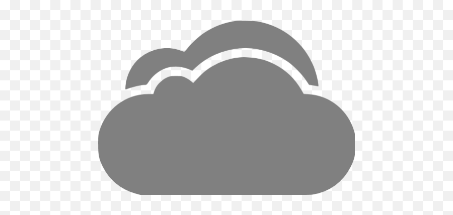 Gray Cloud 3 Icon - Free Gray Cloud Icons Blue Cloud Icons Png,Cloud Png Images