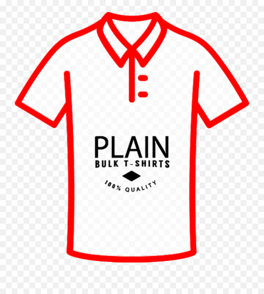 plain red golf t shirt