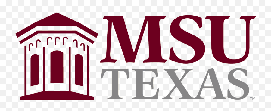 Msu Texas Logo - Midwestern State University Clipart Png,Texas Shape Png