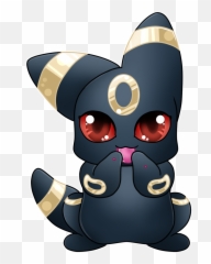 Cute Umbreon - Cartoon Png,Umbreon Png