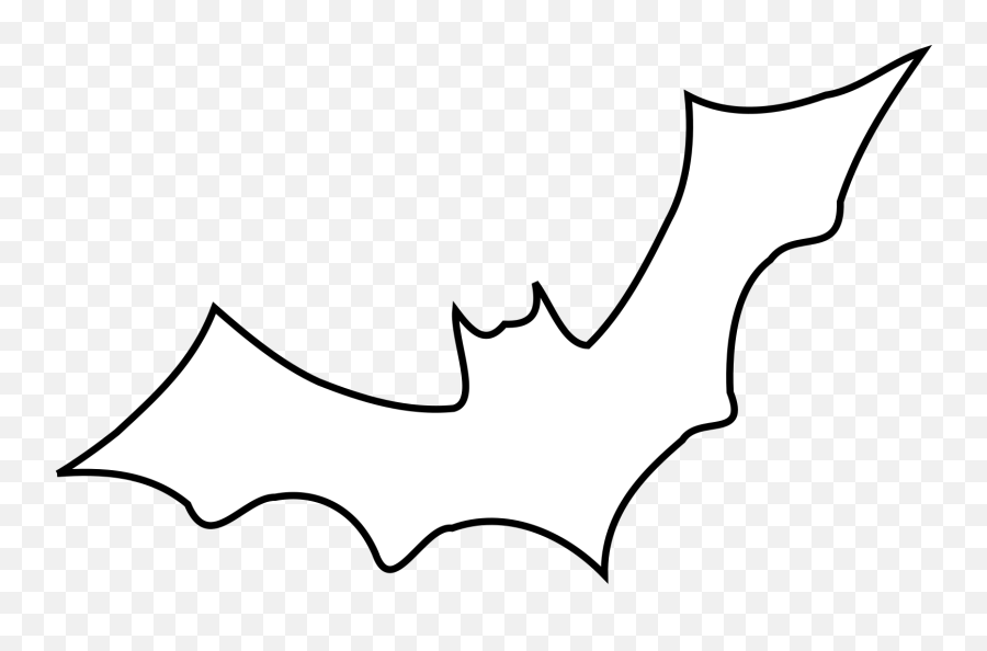 Outline Bat Svg Vector Clip Art - Svg Clipart White Bat Outline Png,Bats Transparent