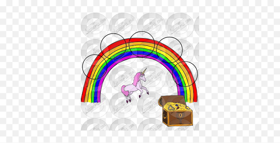 Unicorn Rainbow Picture For Classroom Therapy Use - Great Unicorn Png,Rainbow Clipart Transparent