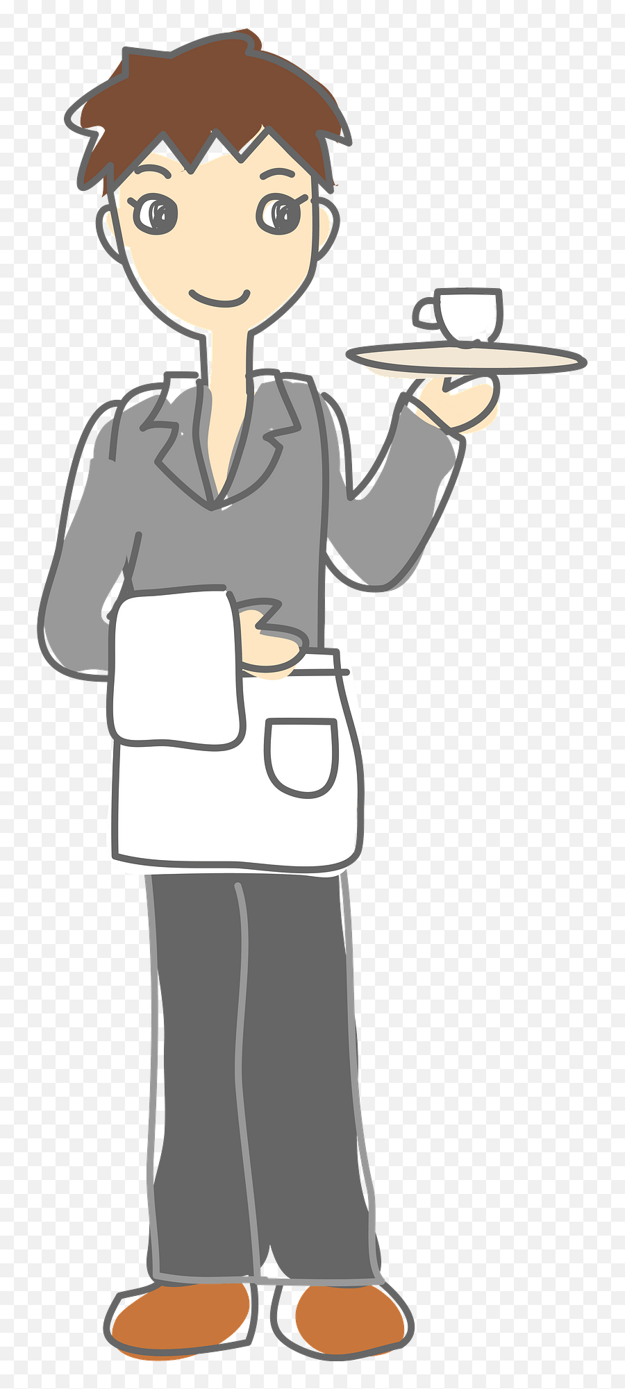 Waiter Man Clipart Free Download Transparent Png Creazilla - Serveware,Waiter Png