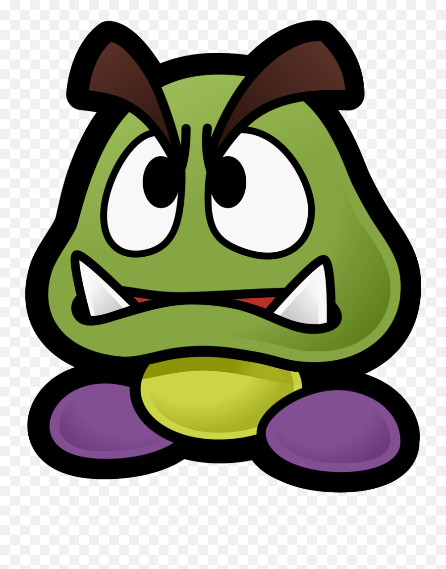 Download Paper Mario Hyper Goomba Png Image With No - Paper Mario The Thousand Year Door Goomba,Paper Mario Png