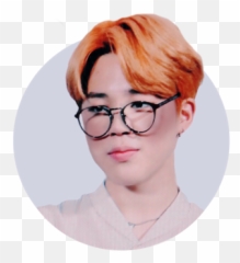 Jimin - Bts Jimin Cute Orange Hair Png,Jimin Png