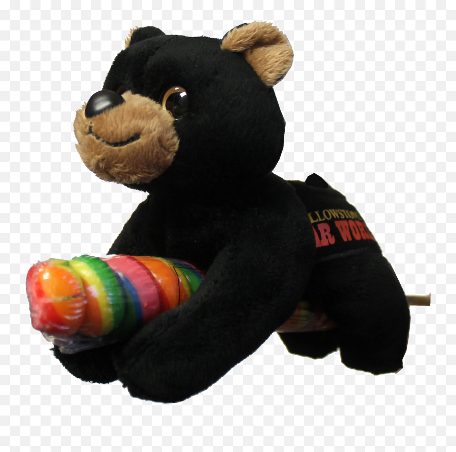 Lollyplush Black Bear - Teddy Bear Png,Black Bear Png