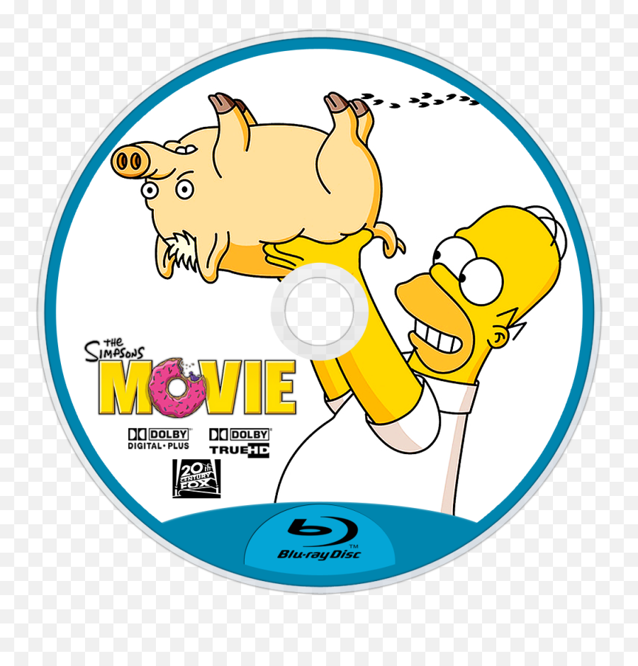 The Simpsons Movie Fanart Fanarttv - Disc Png,The Simpsons Logo Png