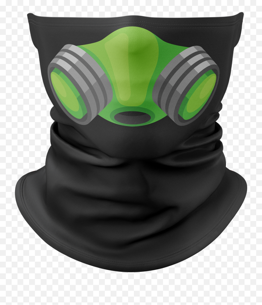 Gas Mask Gaiter Face U2013 Get Stuck - Neck Gaiter Png,Gas Mask Transparent