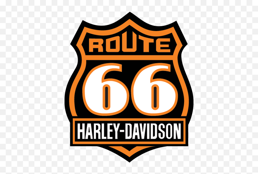 Route 66 Harley Logo Png Image - Route 66 Harley Logo,Harley Logo Png
