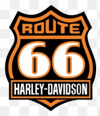 Route 66 Harley Logo Png Image - Route 66 Harley Logo,Harley Logo Png