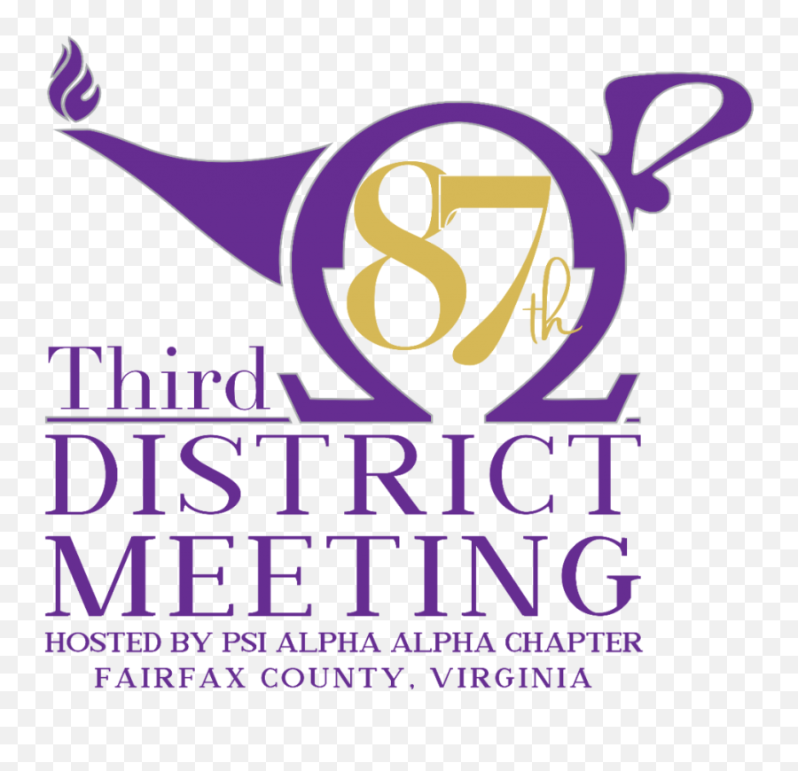 87th Annual Third District Meeting - Third District Ques Language Png,Omega Psi Phi Png