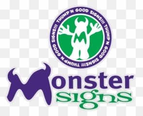 Monster Signs Logo Download - Logo Icon Png Svg Language,Monster.com Logo