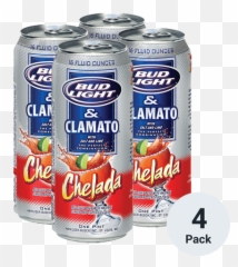 Bud Light Chelada - Clamato Calories png